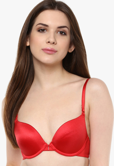 Smooth Sexy Hot Red Bridal Bra (Pk Of 2)